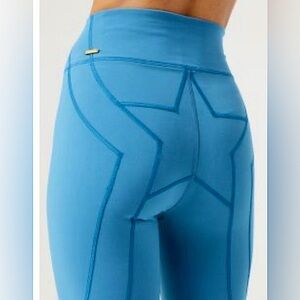 L*Space Star Power Legging Oceanside Blue Size Small NWT